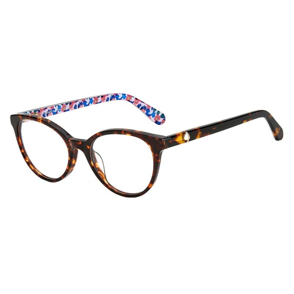 Kate Spade KS Gela 086 Havana Plastic Oval Eyeglasses 50mm